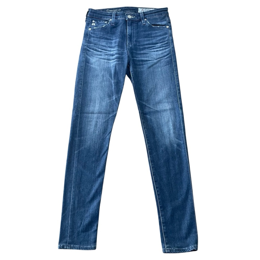 Adriano Goldschmeid The Farrah Skinny Crop High Rise Jeans. Size 25R
